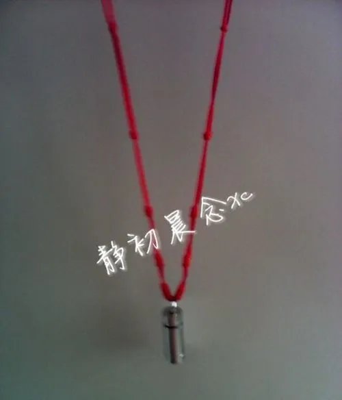 手工编织:红绳项链的简单编法