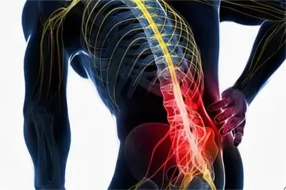 肾痛和腰痛的位置图