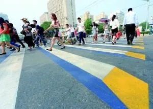 北京设立体斑马线是怎么回事?