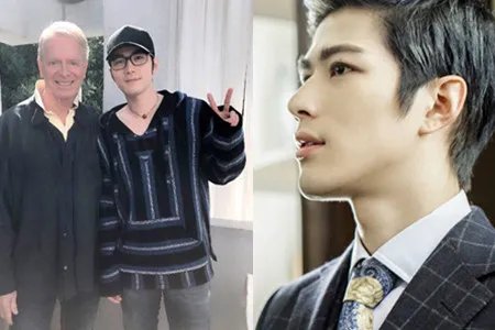 陈学冬回国后发文 看展被网友称衣品好