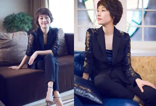 马伊琍复古羽毛裙:身材曲线完美又惊艳