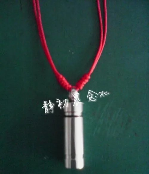 手工编织:红绳项链的简单编法