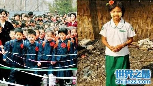 中国丑到爆的奇葩校服,这个校服令学生恐惧。