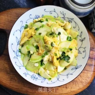 西葫芦炒鸡蛋