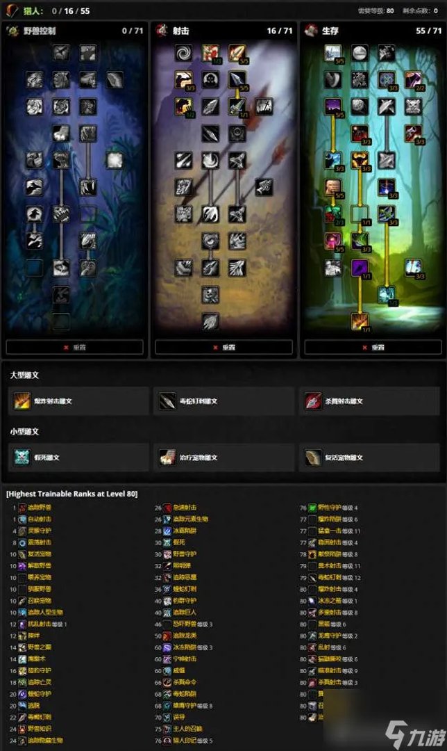 魔兽wlk猎人附魔选择及效果解析 附魔指南和毕业装备推荐