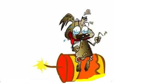 帮人放炮炸伤眼是怎么回事？