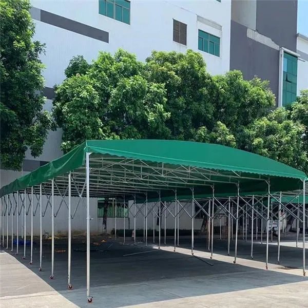 遮阳棚伸缩式雨棚怎么打开