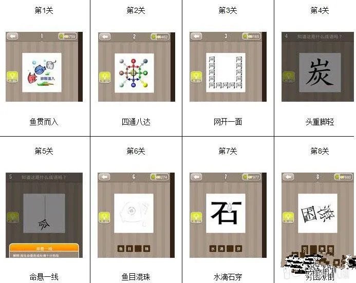 《看图猜成语》所有答案及图片大全 最新最全答案汇总