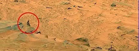 nasa火星发现女外星人,NASA火星照片惊现女外星人