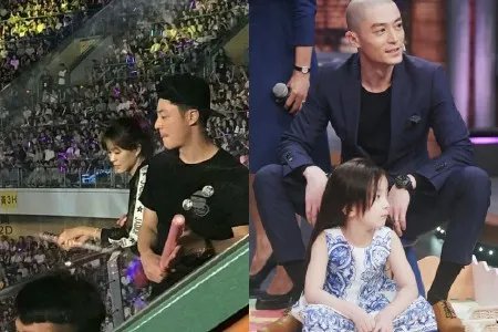 霍建华逗女儿用娃娃音引关注现身周杰伦演唱会获友人陪伴