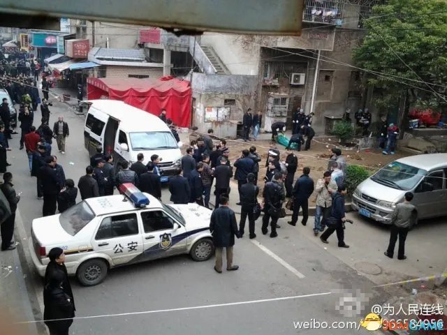 长沙发生街头砍杀市民事件!已有几名群众死亡
