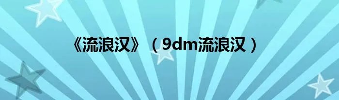 《流浪汉》（9dm流浪汉）