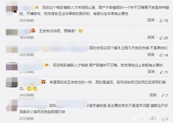 王思聪谈做电影公司：我不是跟大佬抢饭吃，就是想帮助中国电影，对此你怎么看？