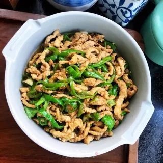 青椒炒肉