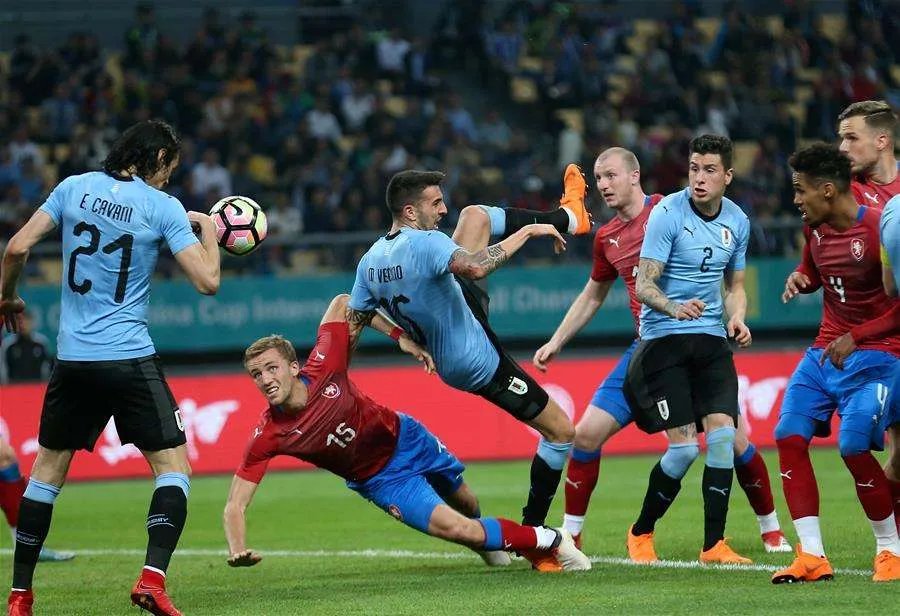 乌拉圭2-0捷克晋级中国杯决赛了吗?