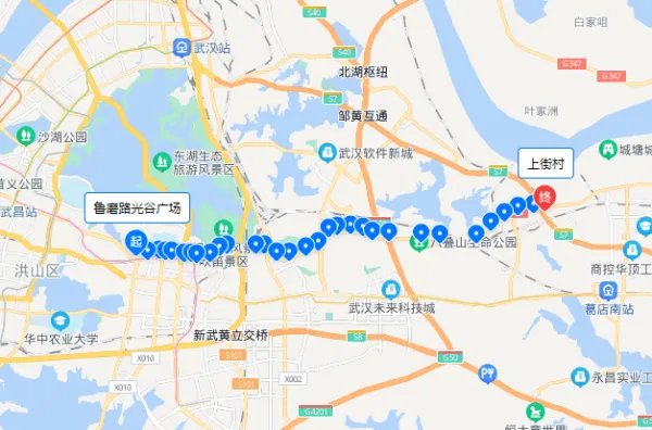 25路公交车路线
