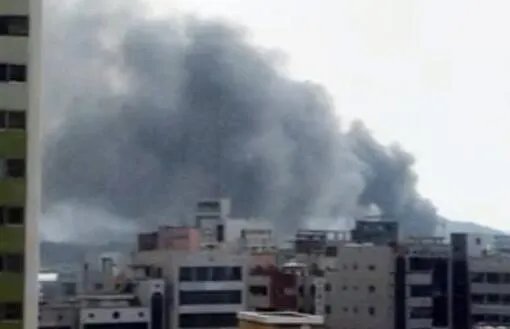 韩国一弹药库起火有没伤亡?