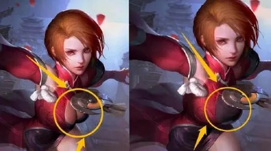 王者荣耀女英雄被掐胸：胸部罩杯排行图