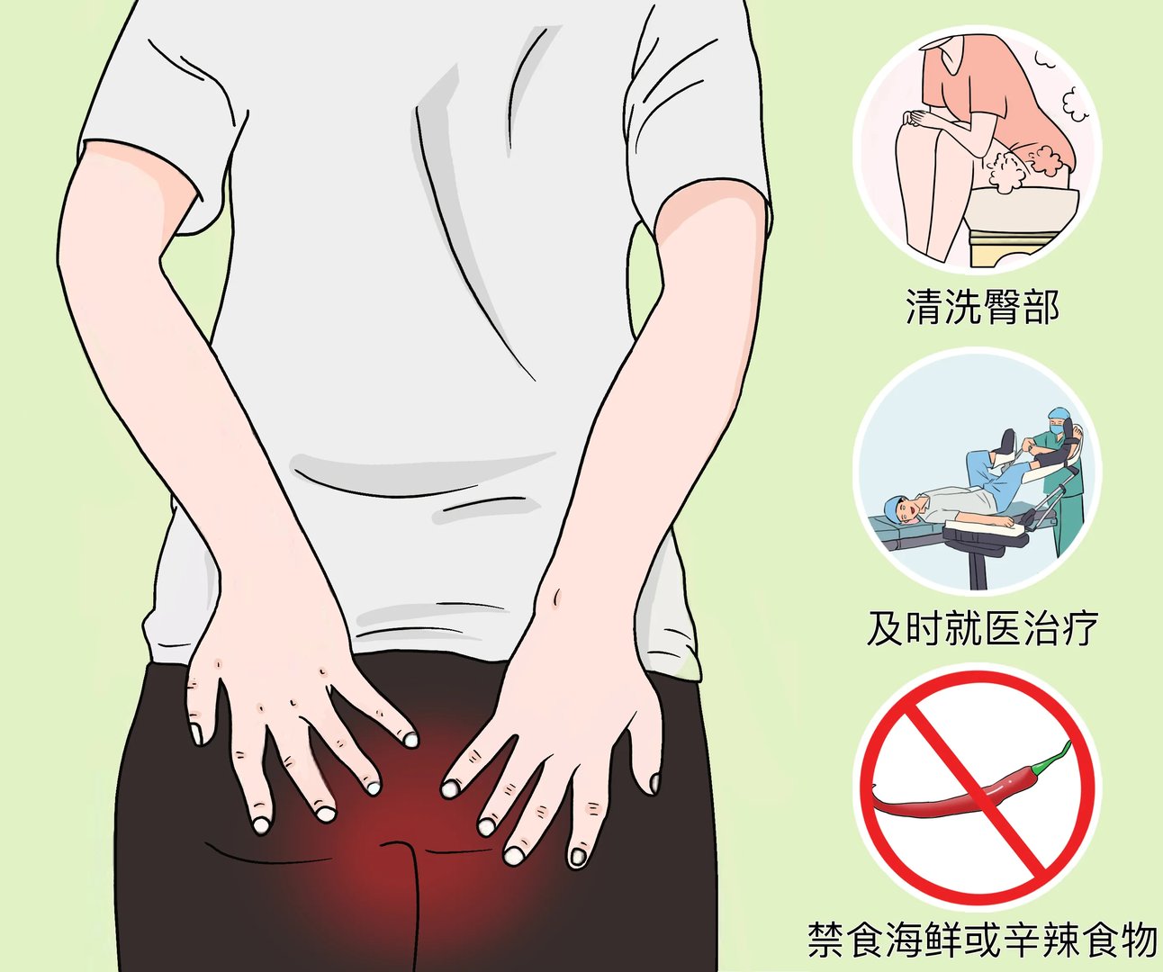 痔疮拉屎出血了该怎么办