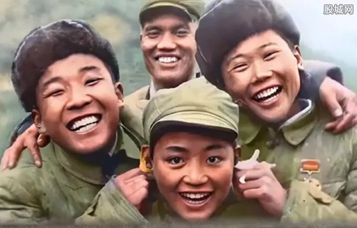 AI修复志愿军年轻时的样子 欢笑的脸庞让人心疼泪流