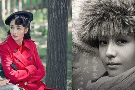 佟丽娅黄渤聚餐被围观 丫丫剧照曝光穿红衣很美