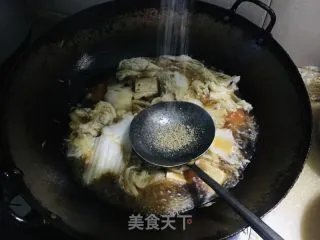 白菜炖豆腐