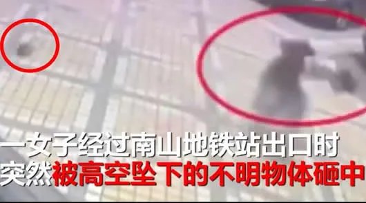 女子地铁口被砸伤：原因详情经过到底怎么回事