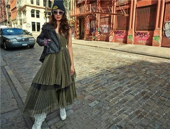 【张雨绮最新街拍】张雨绮纽约街拍美出新高度（组图）