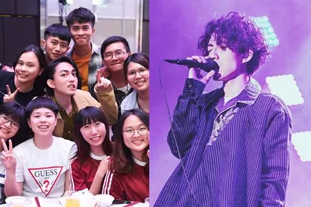 林宥嘉兑现承诺 带粉丝吃宵夜相处愉快