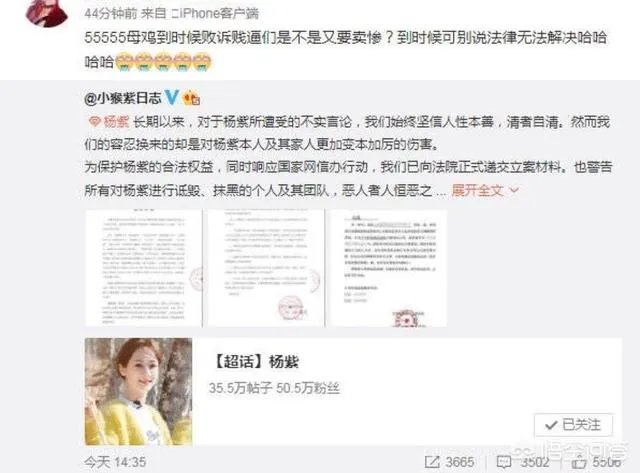 杨紫工作室起诉造谣者，造谣者造谣了什么内容？你怎么看？