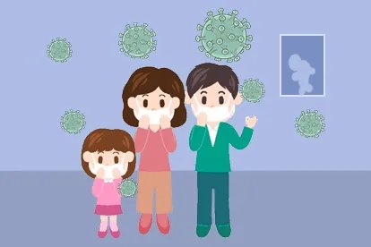 一家三口感染了新冠，生活在一起会交叉感染吗