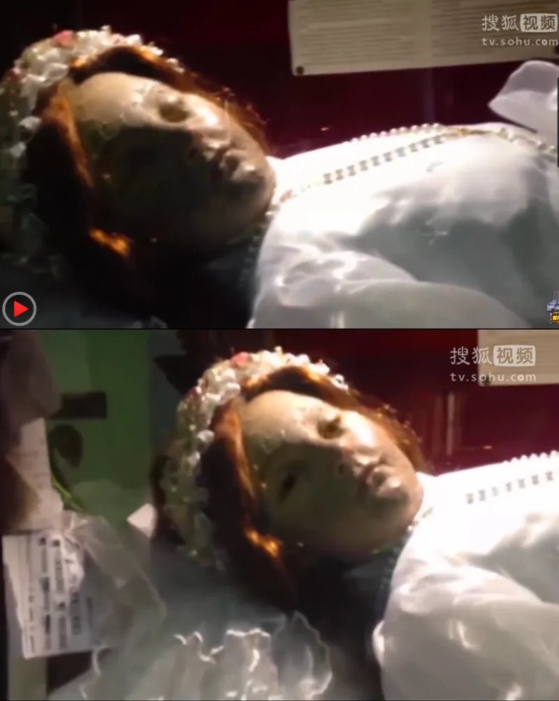 300年肉身像突然睁眼 游客吓傻了（图）