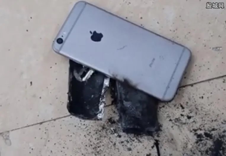 苹果6S起火爆炸 突然起火爆炸现场火花四射