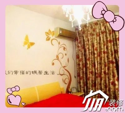 经济甜蜜二人蜗居 3万装77平新婚房