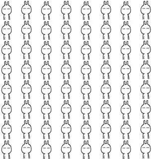 兔斯基有一张动态表情 就是拿砖头扔别人的 好象扔的也是一个兔斯基