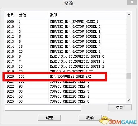 信长之野望14：创造 架空姬出生率修改办法 怎么生姬