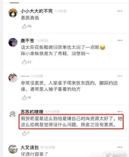 王子文高铁踩桌板是否应该被谴责？