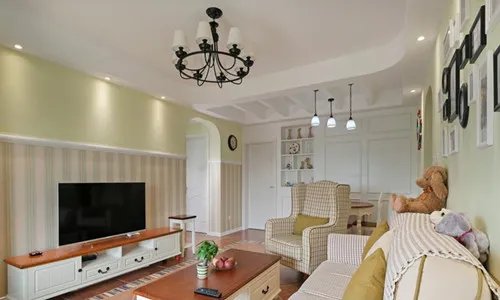 电视墙小怎么装修好看 小户型客厅电视墙装修设计案例