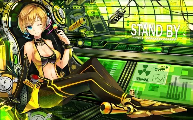 周一福利 火辣性感让你过瘾的动漫美眉壁纸欣赏