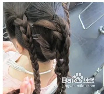 长直发发型扎法