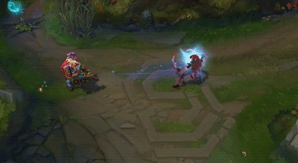 LOL金克斯冰雪节原画曝光 金克斯冰雪节皮肤特效一览