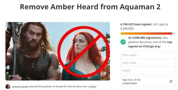 艾梅伯称被德普公关攻击 《海王2》湄拉镜头被狂削！