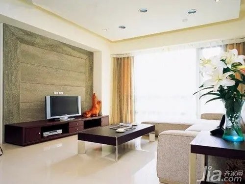 简约风格电视背景墙效果图欣赏