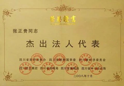 法人代表证明书范本