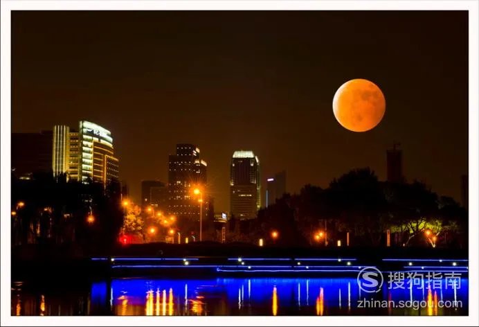2018年1月31日月全食的最佳观赏时间