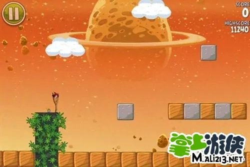 愤怒的小鸟太空版攻略：金蛋位置与通关攻略二