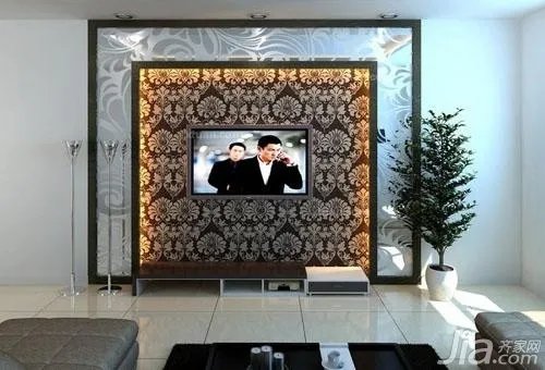 简约风格电视背景墙效果图欣赏