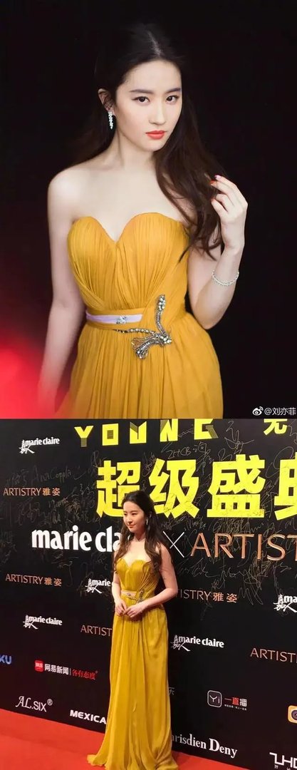 唐嫣杨颖等众女星比美