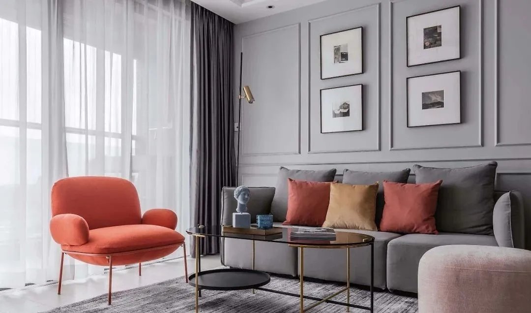 黄石一品园简约美式风格装修效果图，年轻时尚一族最爱！