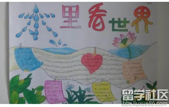 保护水资源手抄报资料